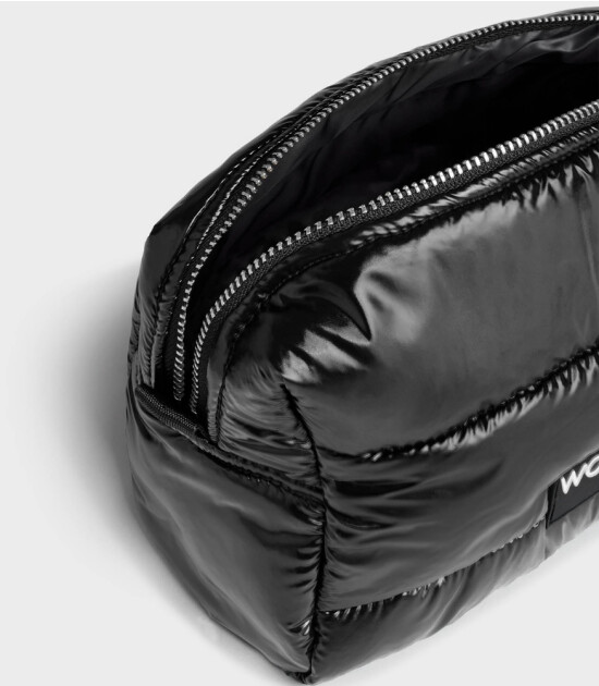 Wouf Toiletry Bag Makyaj Çantası // Black Glossy