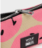 Wouf Pouch Bag Portföy Çanta // Smiley Pink