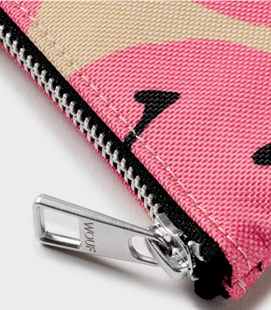 Wouf Pouch Bag Portföy Çanta // Smiley Pink