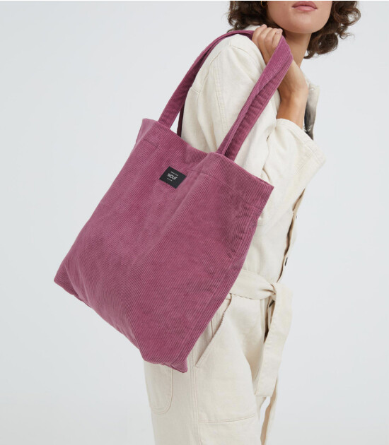 Wouf Tote Bag Çanta // Mauve