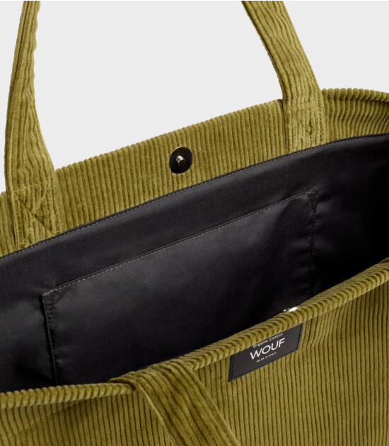 Wouf Tote Bag Çanta // Olive