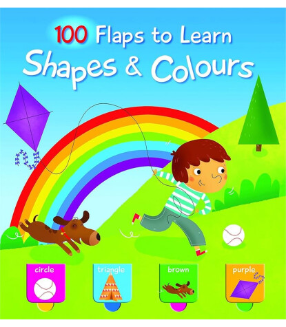 Yoyo Books 100 Flaps to Learn: Shapes and Colours