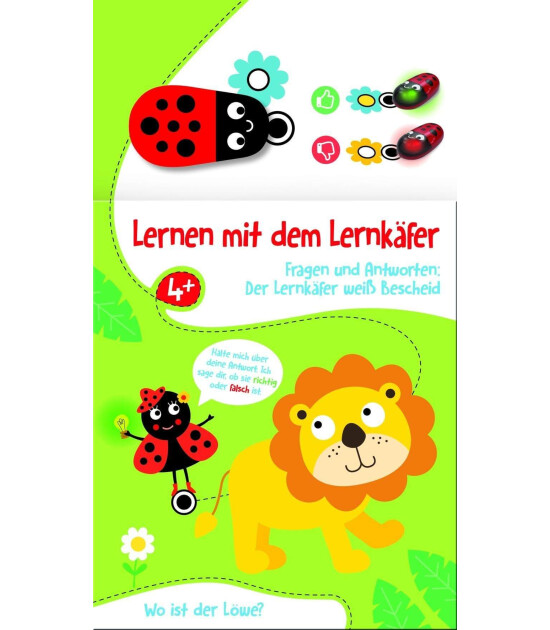 Yoyo Books Lernen mit dem Lernkäfer - Löwe (4+)