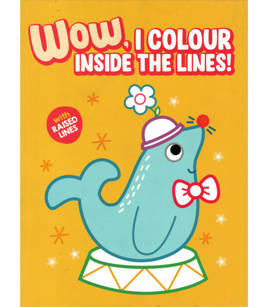Yoyo Books Wow,I Colour Inside the Lines: Seal