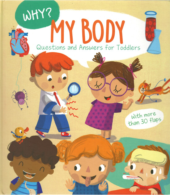 Yoyo Books Why? Questions and Answers for Toddlers: My Body
