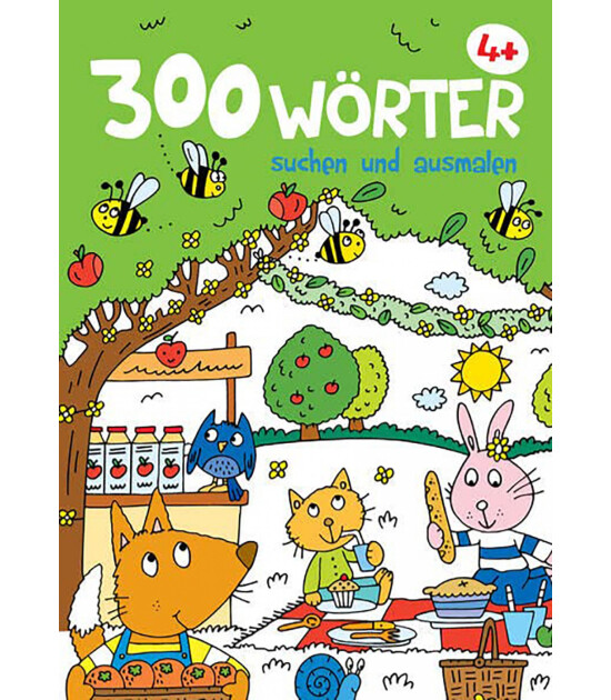 Yoyo Books 300 Wörter suchen und ausmalen 4+