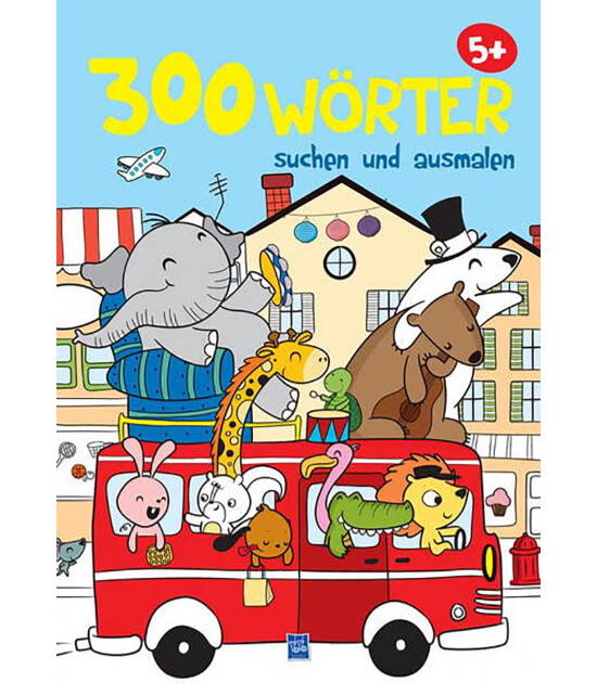 Yoyo Books 300 Wörter suchen und ausmalen 5+ (Busfahren)