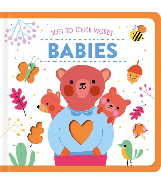 Yoyo Books Soft to Touch Words: Baby Animals