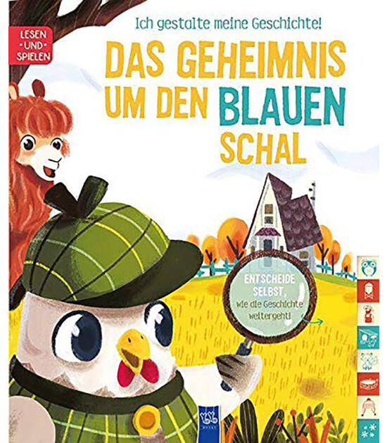 Yoyo Books Ich gestalte meine Geschichte - Das Geheimnis um den blauen Schal