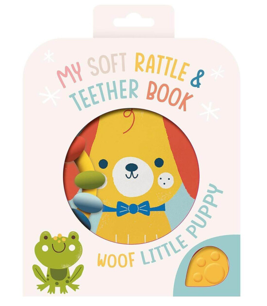 Yoyo Books My Soft Rattle and Teether: Woof! Puppy