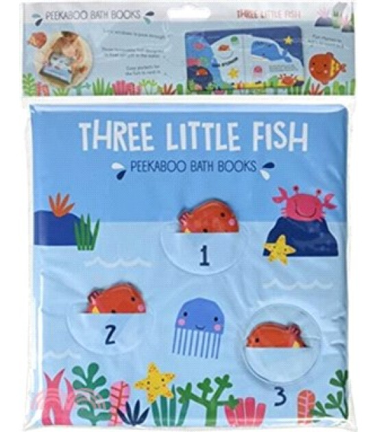 Yoyo Peekaboo Bath Books: Three Little Fish