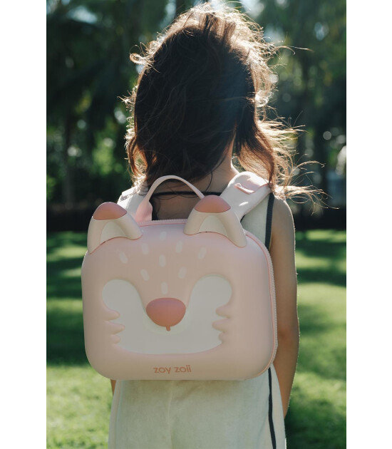 Zoyzoii Animal Serisi Sırt &Ccedil;antası / Pink Fox