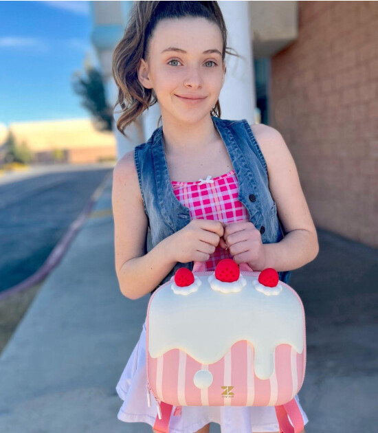 Zoyzoii Delicious &Ccedil;ocuk Sırt &Ccedil;antası // Cream Cake