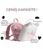 Zoyzoii Animal Çocuk Sırt Çantası // Pink Fox