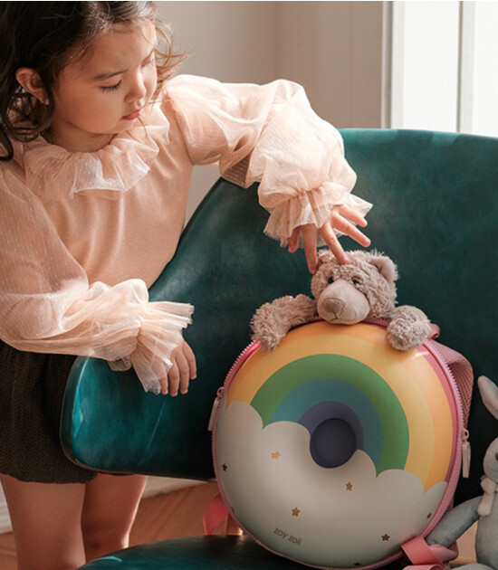 Zoyzoii Donut Çocuk Sırt Çantası // Sweet Rainbow