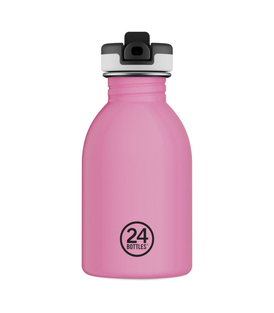 24Bottles Kids Bottle Paslanmaz &Ccedil;elik &Ccedil;ocuk Su Matarası (250 ml) // Pembe - Mavi