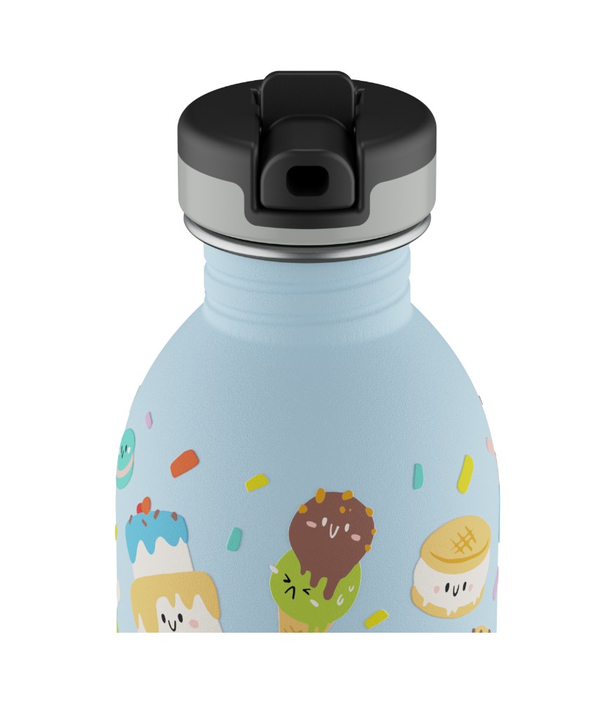 24Bottles Kids Bottle Pipetli Paslanmaz &Ccedil;elik &Ccedil;ocuk Su Matarası (250 ml) // Sweet Friends