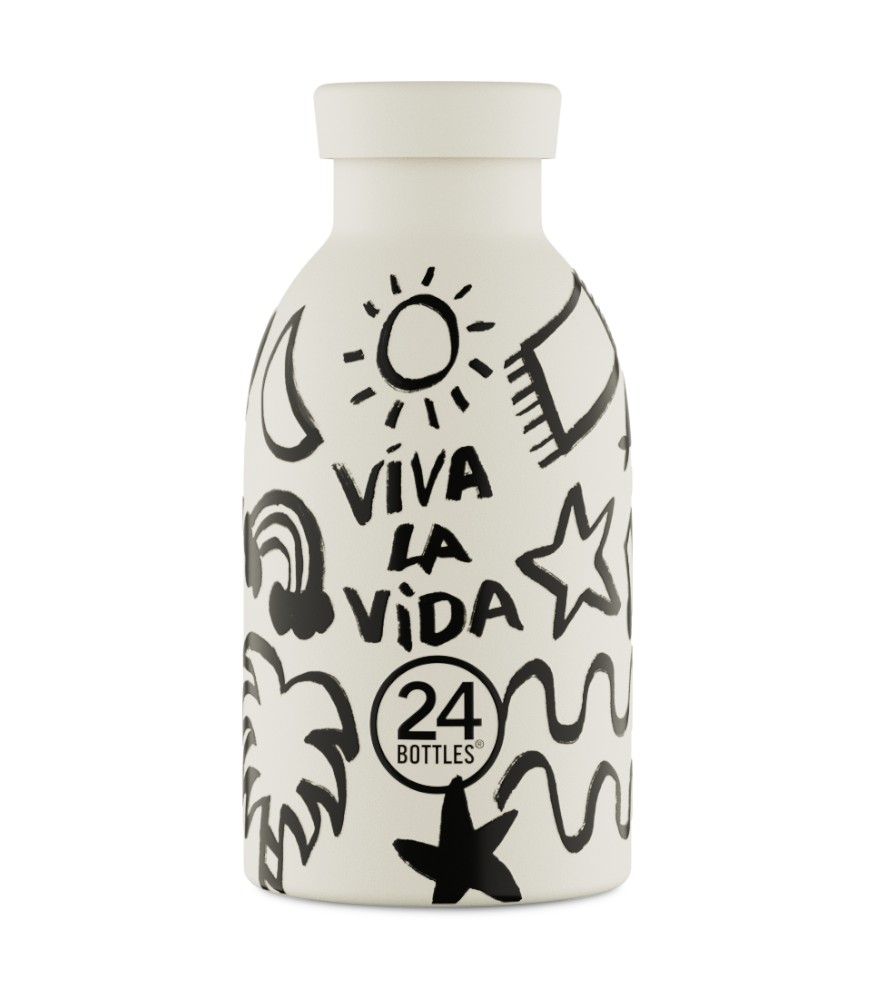 24Bottles Clima Bottle Paslanmaz &Ccedil;elik Termos (330 ml) // Viva La Vida