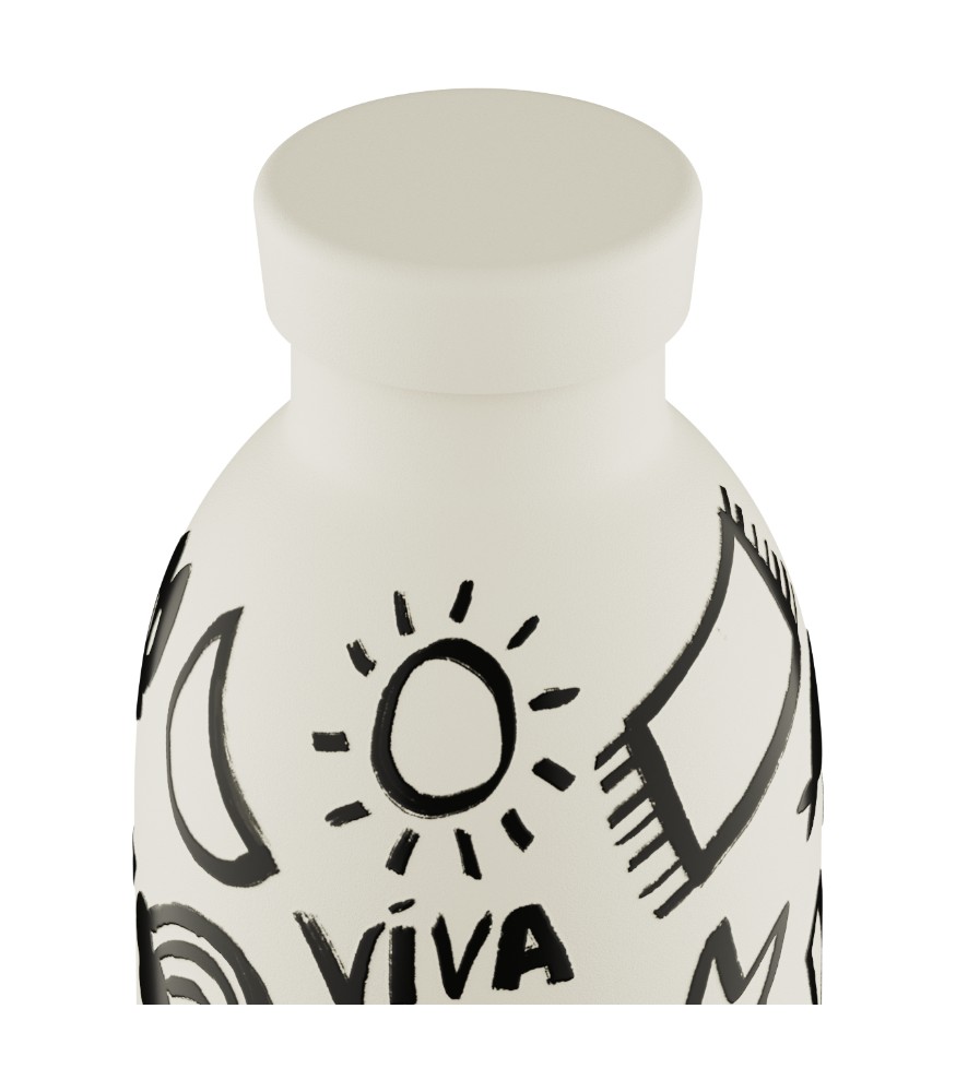 24Bottles Clima Bottle Paslanmaz &Ccedil;elik Termos (330 ml) // Viva La Vida