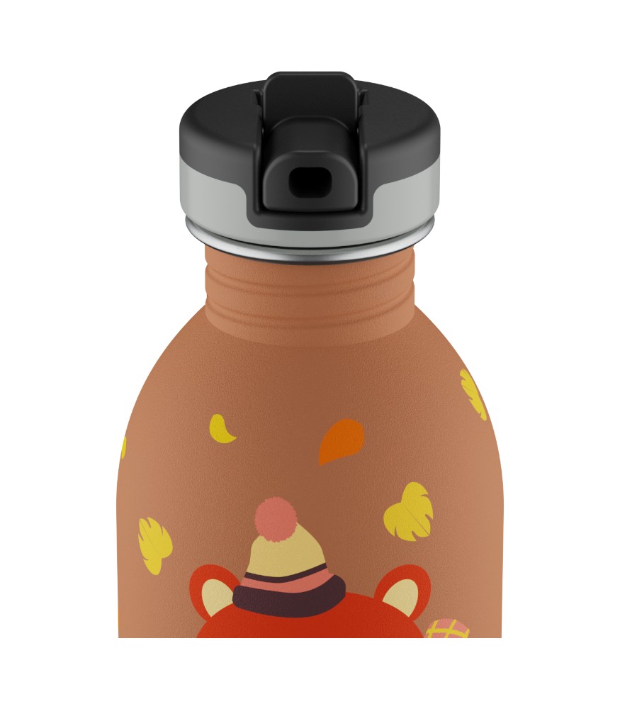 24Bottles Kids Bottle Paslanmaz &Ccedil;elik &Ccedil;ocuk Su Matarası (250 ml) // Sweet Bear