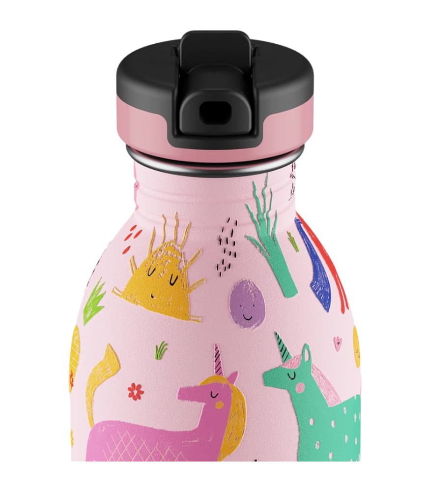 24Bottles Kids Bottle Paslanmaz &Ccedil;elik &Ccedil;ocuk Su Matarası (500 ml) // Magic Friends
