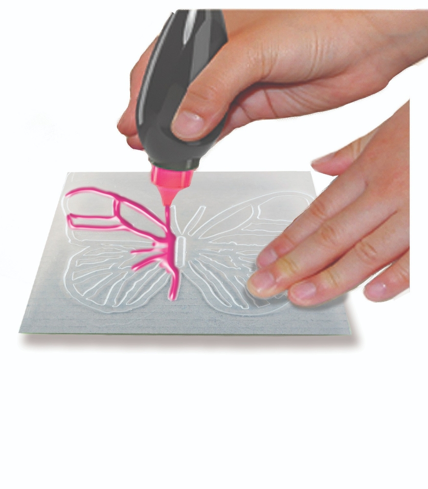 3D Magic 3 Boyutlu Tasarım Kalıp & Kalem Set // Kelebek