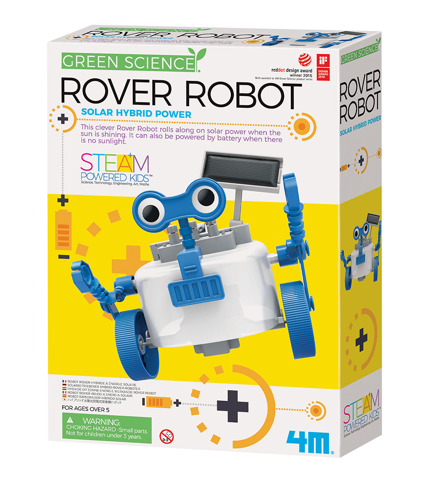 4M Hibrit Solar ve Motorlu Robot Araç Kiti