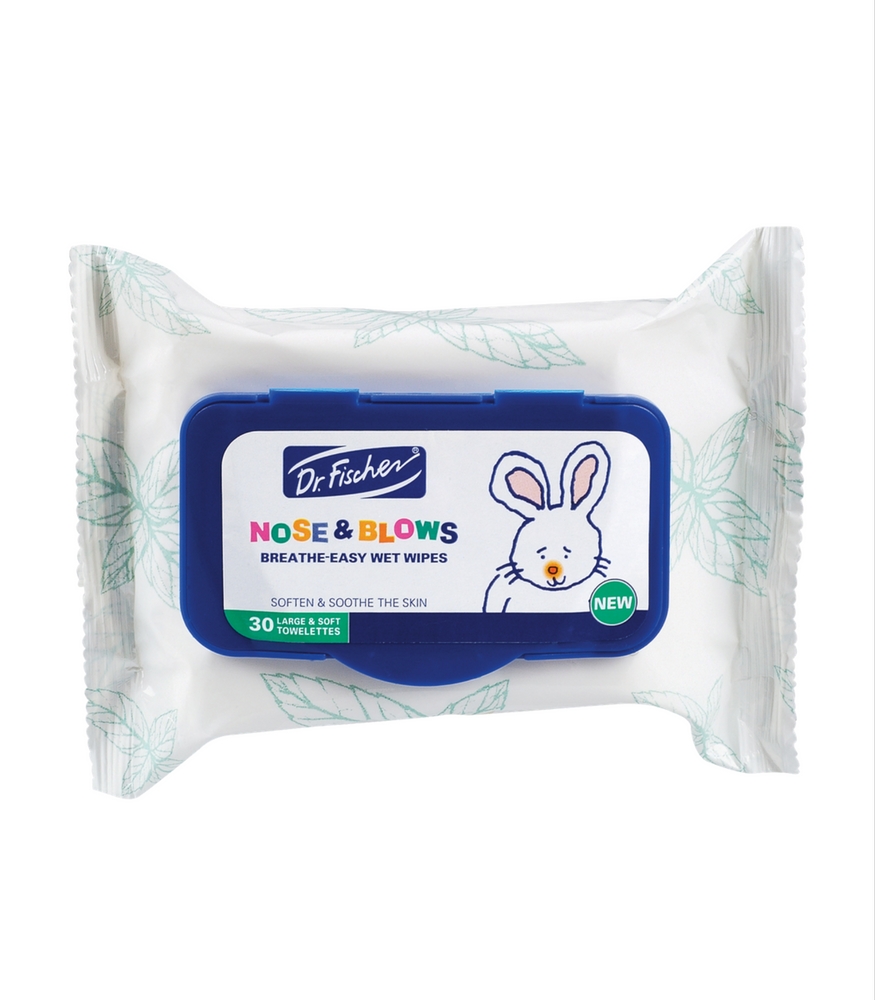 Dr. Fischer Baby Care Burun Açma ve Nefes Almayı Rahatlatan Islak Mendiller-kb