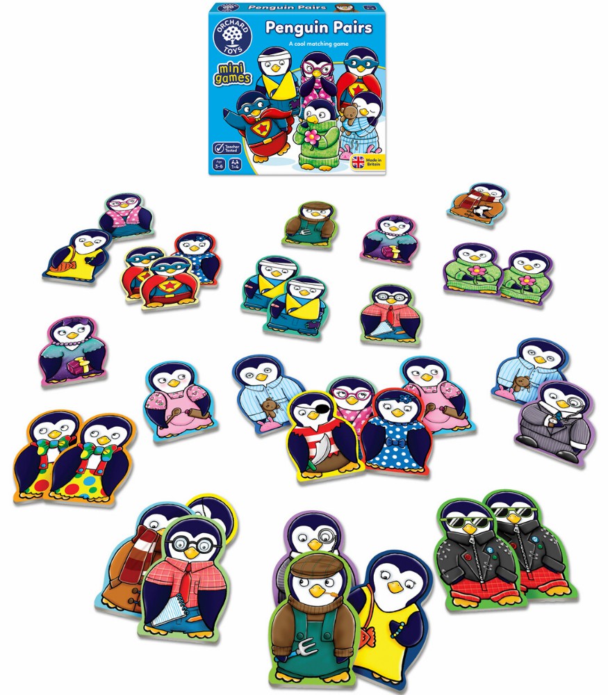 Orchard Toys Eşleştirme // Penguin Pairs