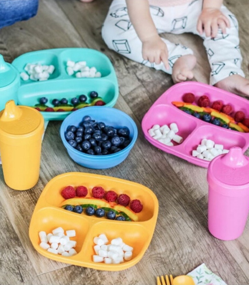 Re-Play Bölmeli Tabak // Mor