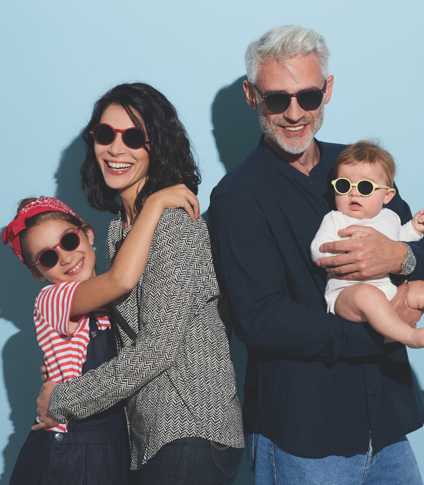 izipizi Çocuk Güneş Gözlüğü Junior Sun #D // Tortoise