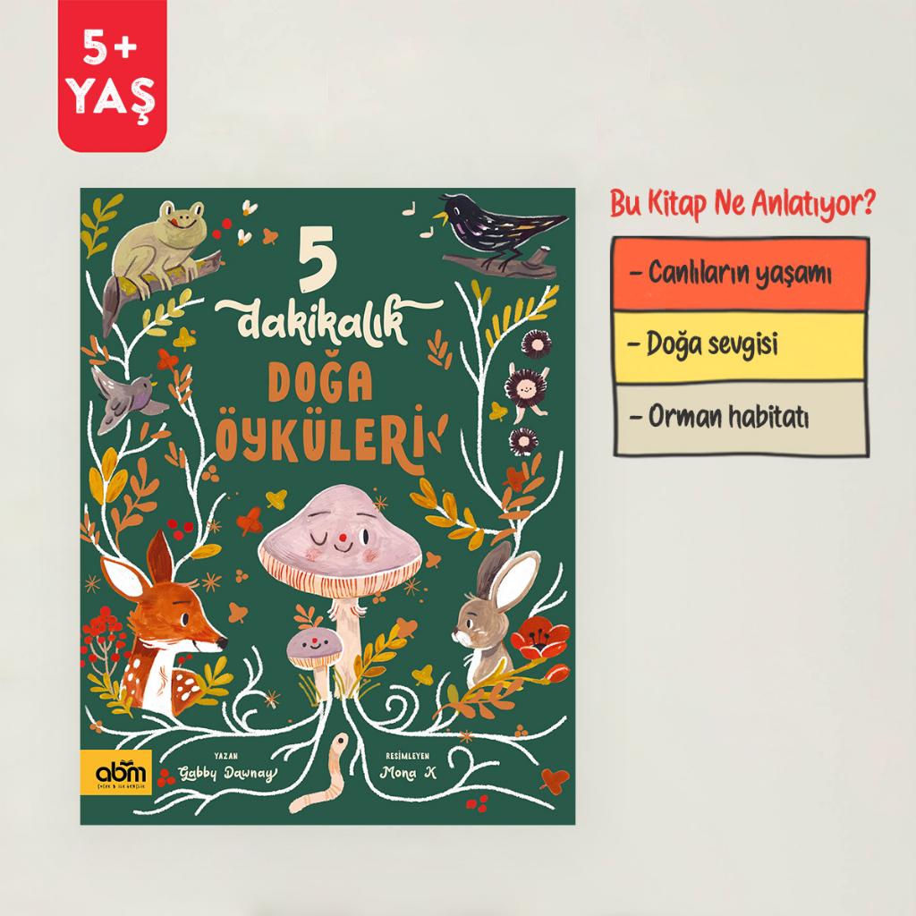 Abm Yayınevi 5 Dakikalık Doğa Öyküleri  