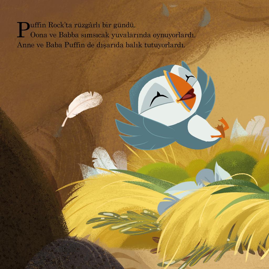 Abm Yayınevi Puffin Rock Büyükler Gibi Balık Tutmak