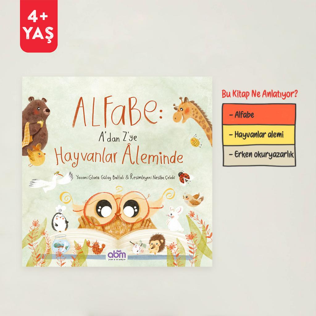 Abm Yayınevi Alfabe // Hayvanlar Aleminde