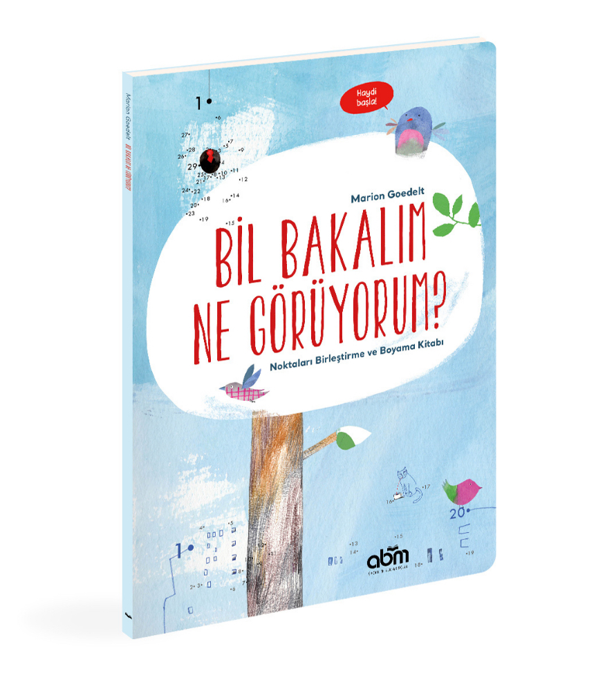 Noktaları Birleştirme ve Boyama Kitabı / Bil Bakalım Ne Görüyorum?