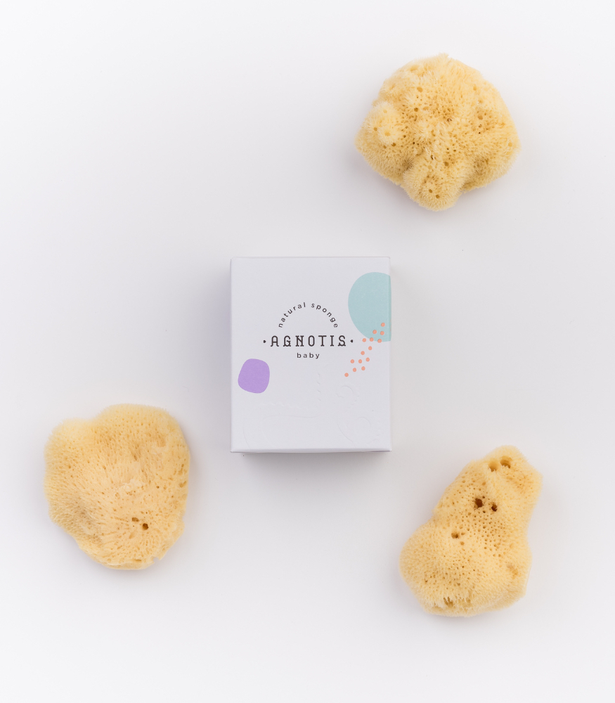 Agnotis Baby Natural Sponge - Doğal Duş Süngeri