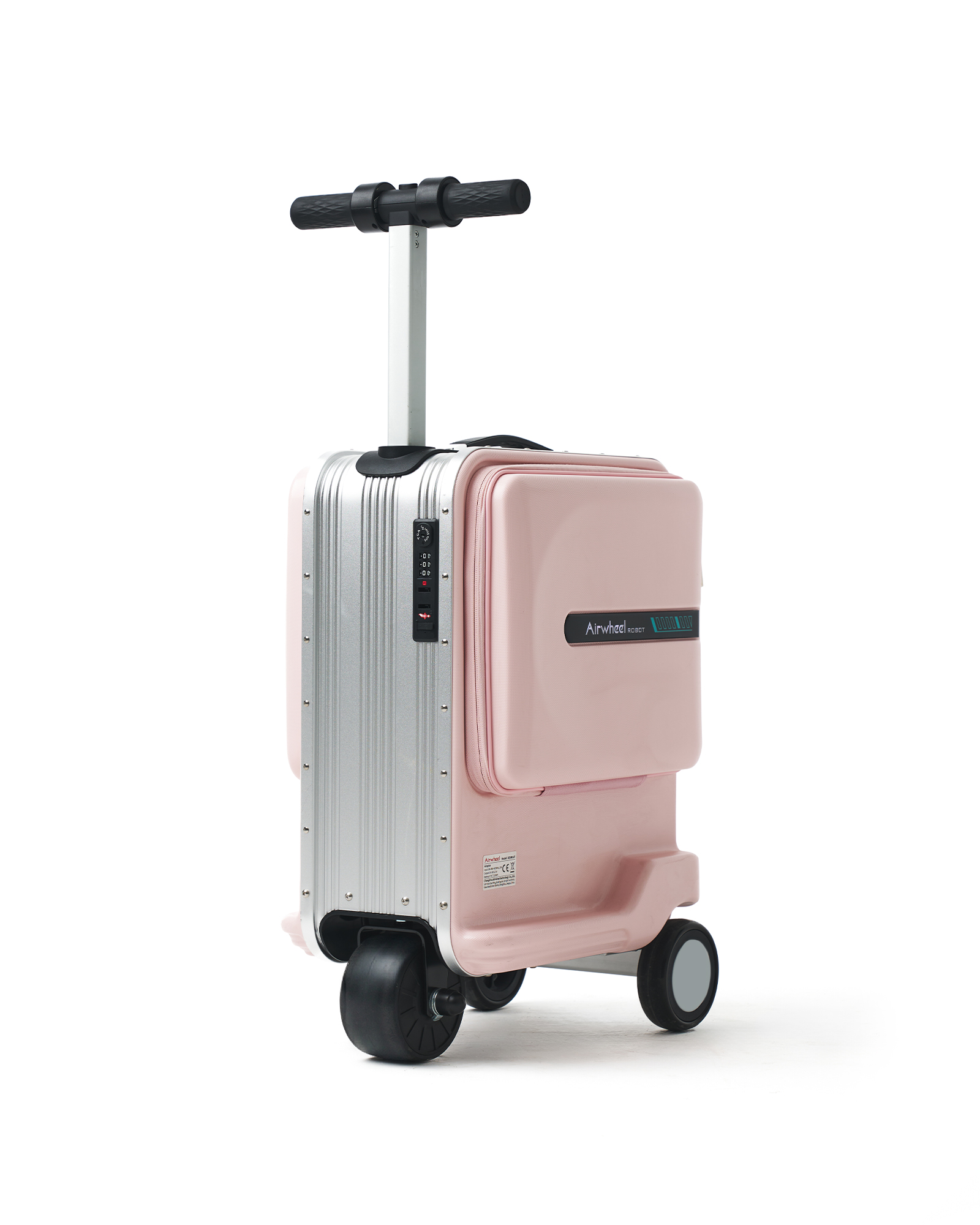 Airwheel SE3 MiniT Elektrikli Binilebilir Scooter Valiz // Pembe