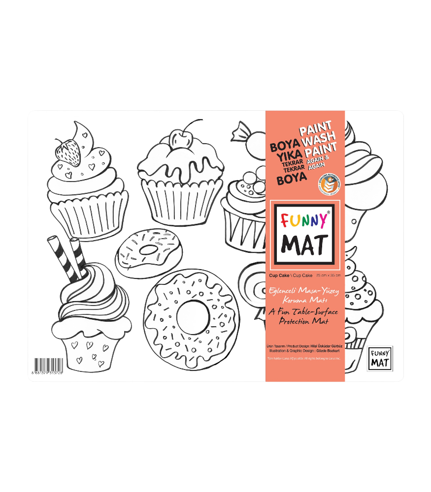 Funny Mat - Mini // Cupcake
