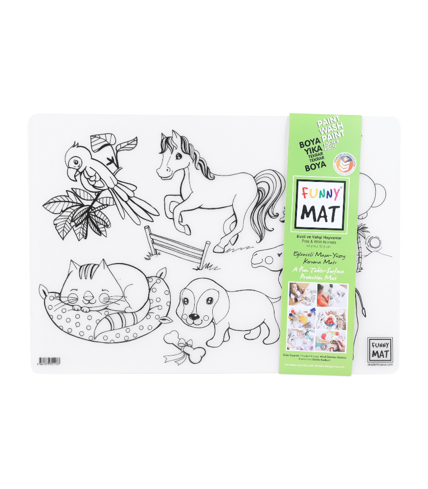 Funny Mat Set // Evcil & Vahşi Hayvanlar