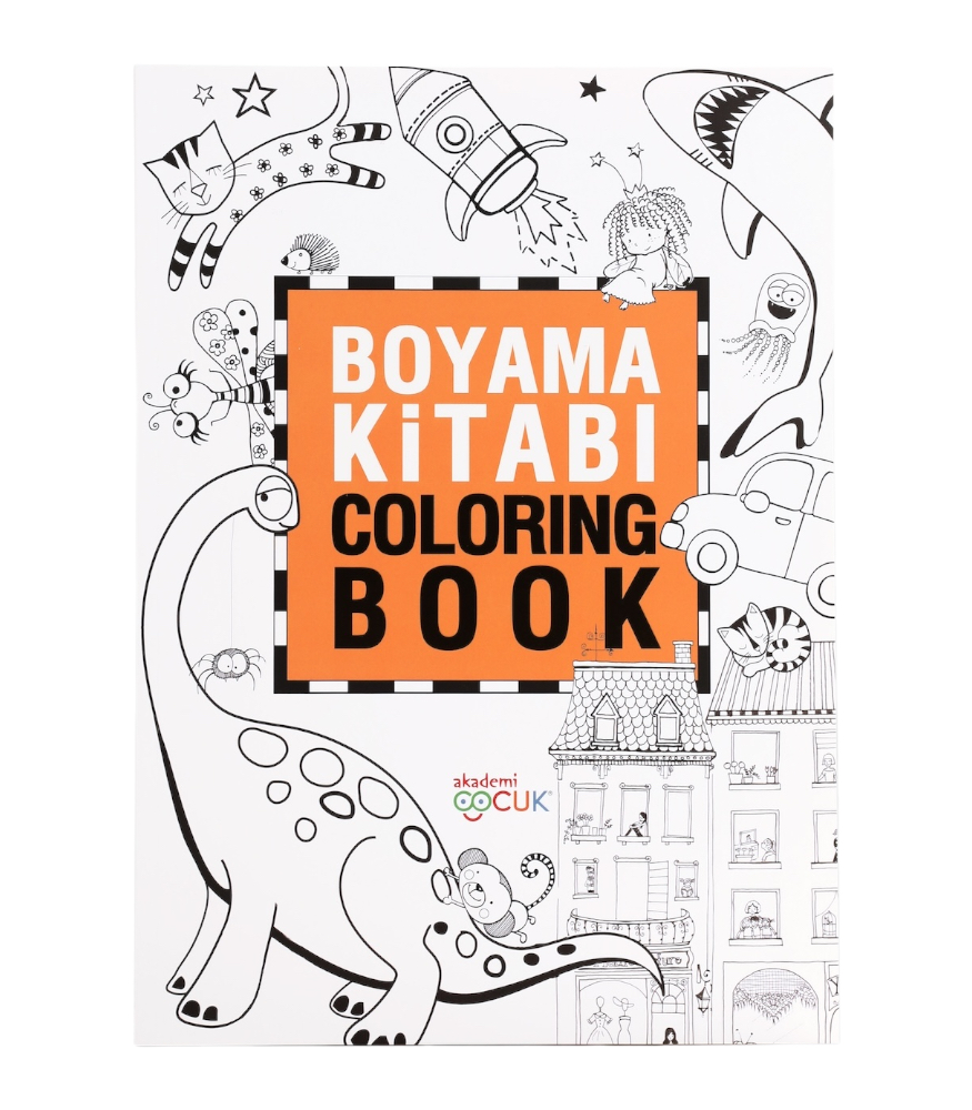 Akademi Çocuk Boyama Kitabı