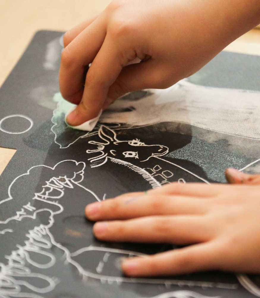 Funny Mat Black (Tebeşirli) // Uzay