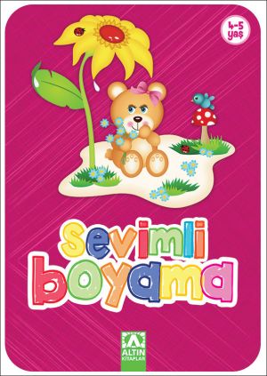 Altın Kitaplar SEVİMLİ BOYAMA (PEMBE)