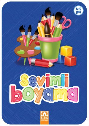Altın Kitaplar SEVİMLİ BOYAMA (LACİVERT)
