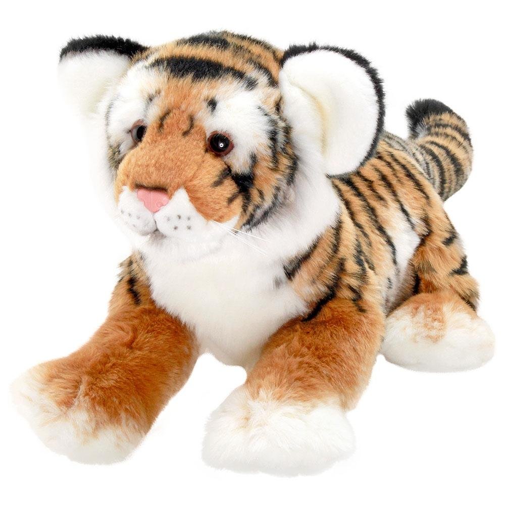Animals Of The World Peluş Floppy Kahverengi Kaplan (30 cm)