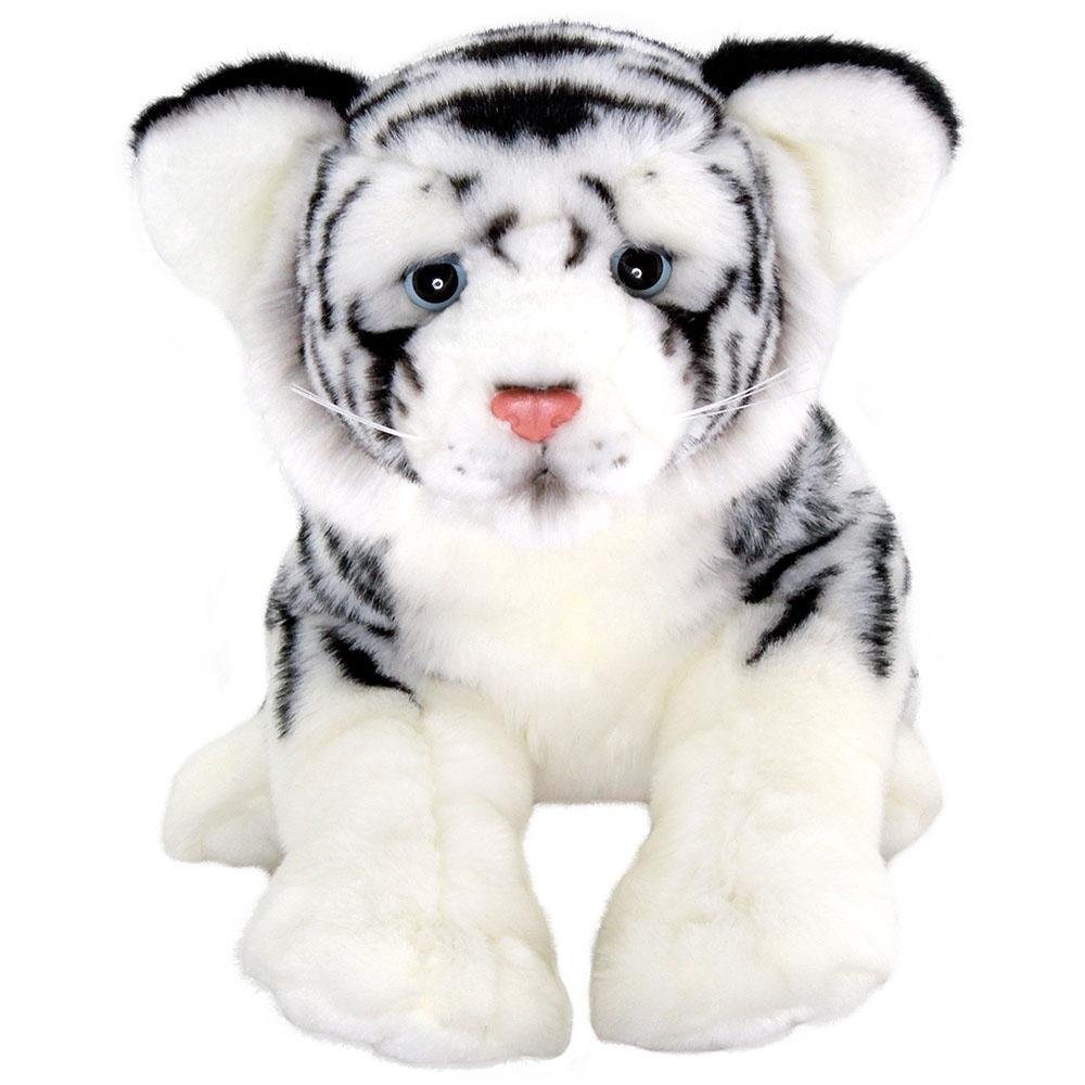 Animals Of The World Peluş Floppy Beyaz Kaplan (30 cm)