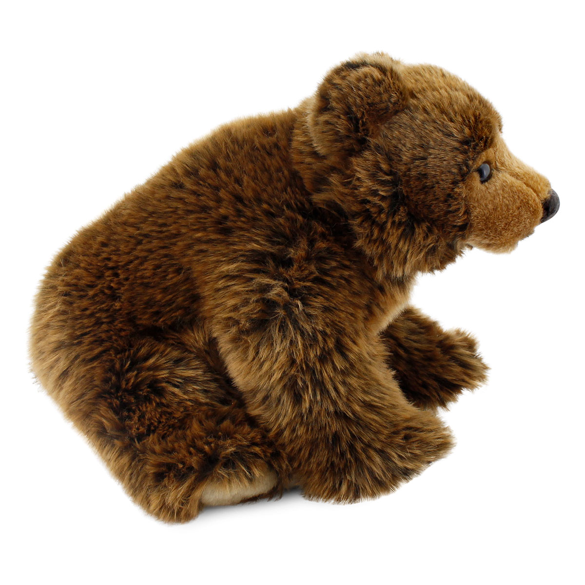 Animals Of The World Peluş Kahverengi Boz Ayı (33 cm)