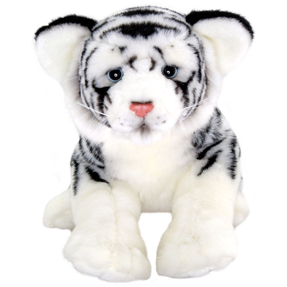 Animals Of The World Peluş Floppy Beyaz Kaplan (30 cm)