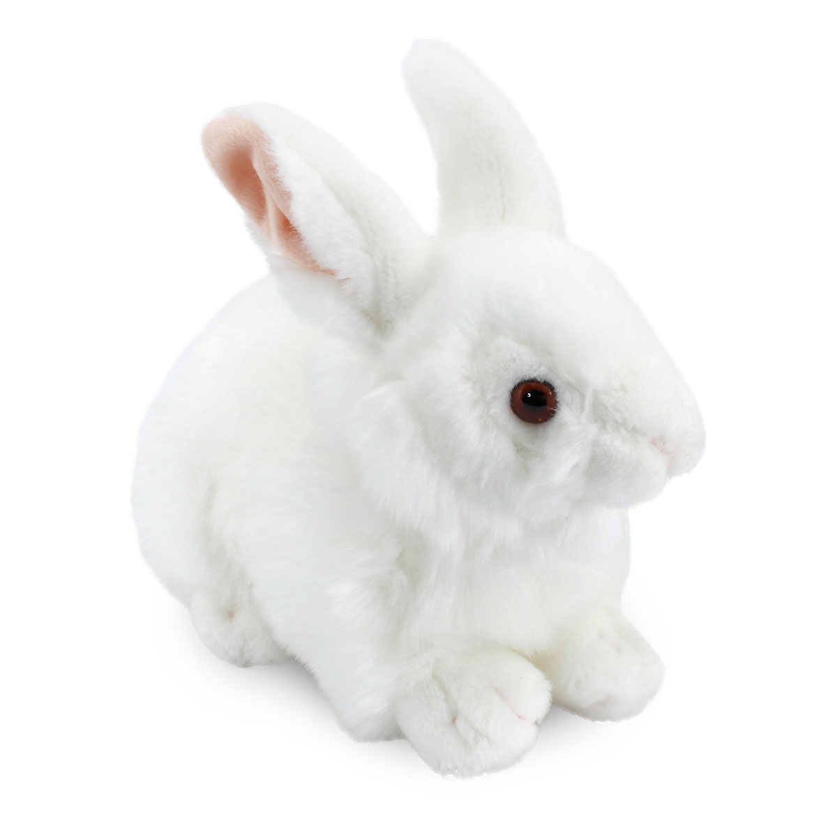 Animals Of The World Peluş Beyaz Tavşan (23 cm)