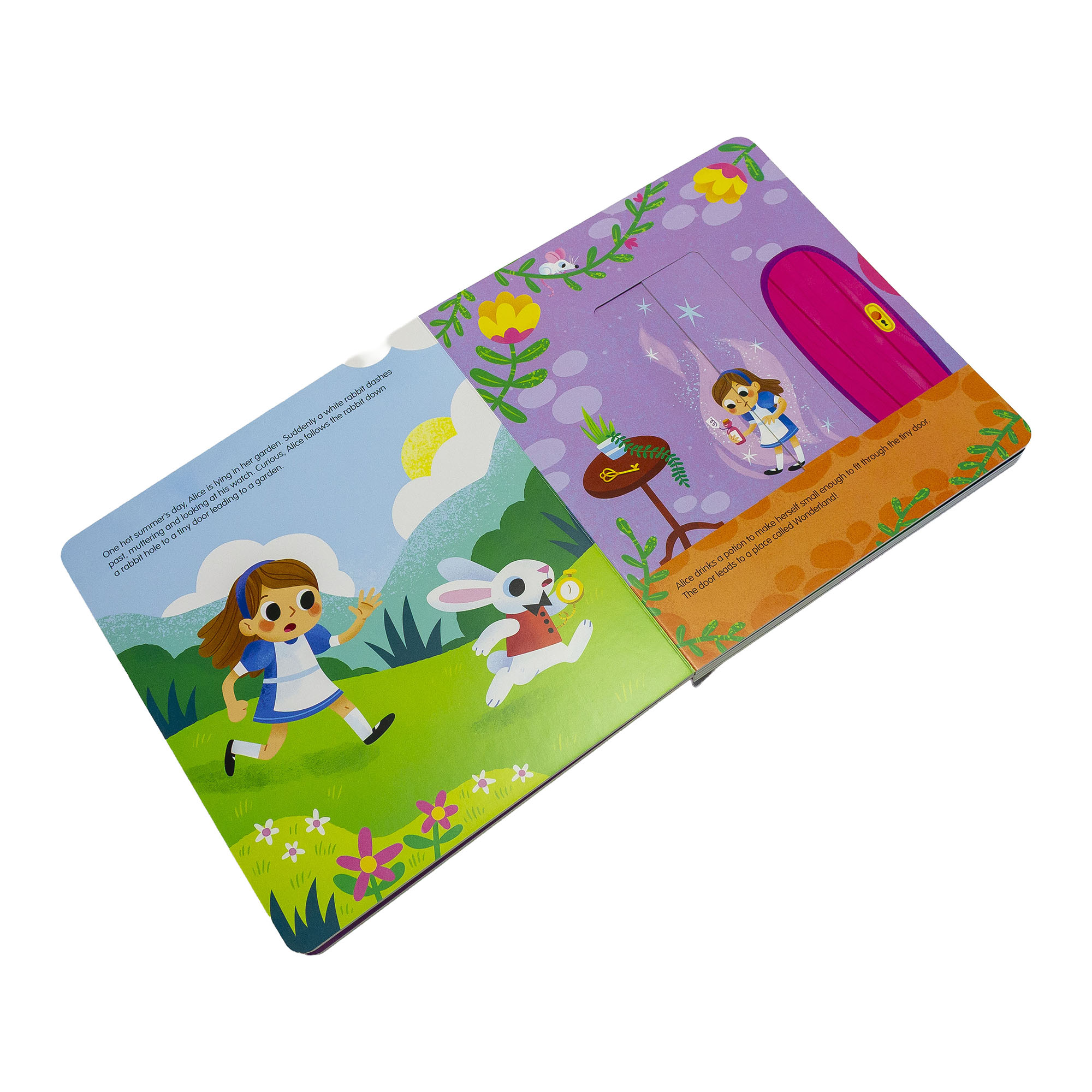 Auzou Publishing My First Pull the Tab Fairy Tale: Alice in Wonderland