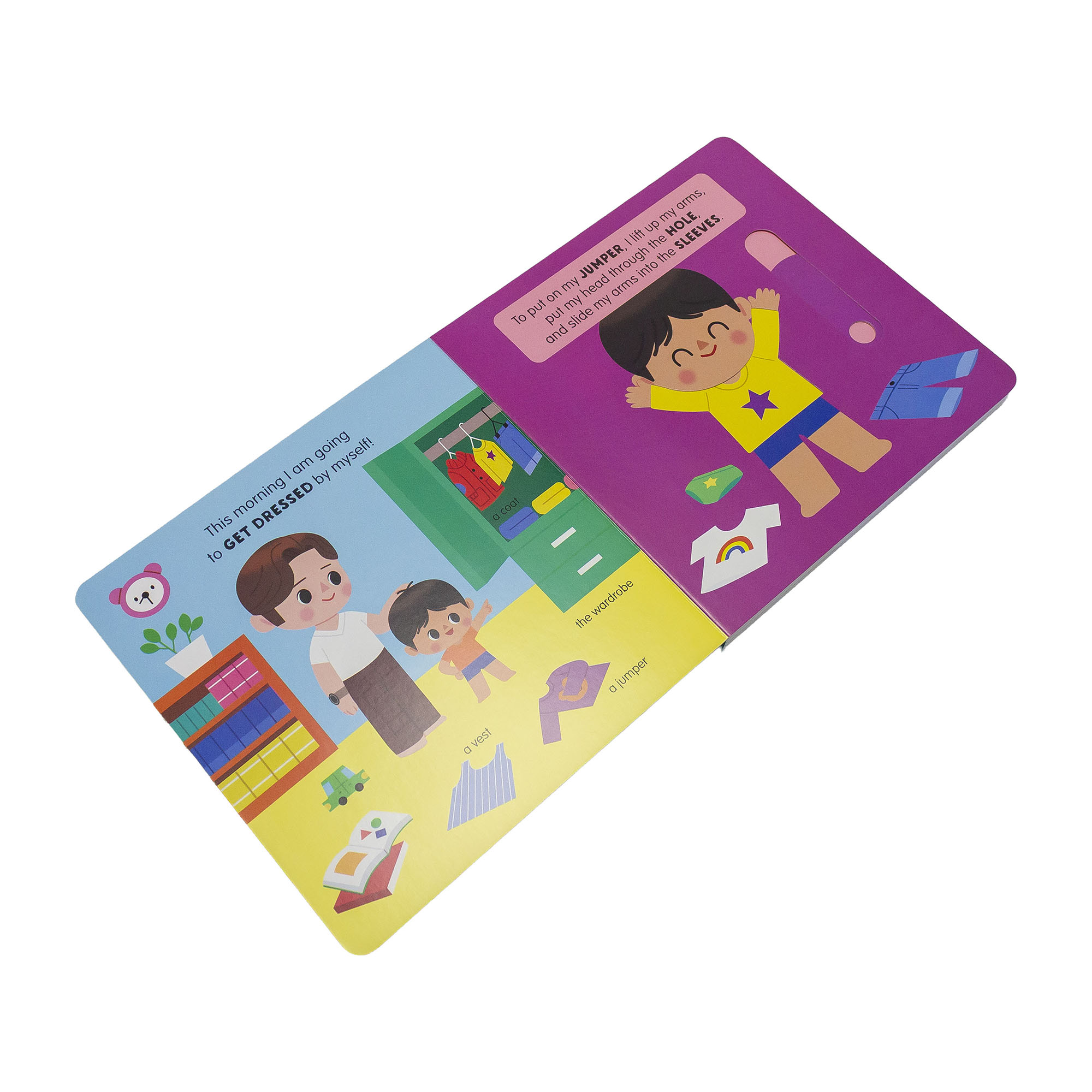 Auzou Publishing My First Animated Board Book: Getting Dressed (Early Learning)